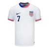 Camisetas Estados Unidos Reyna 7 Primera 2024 - Hombre
